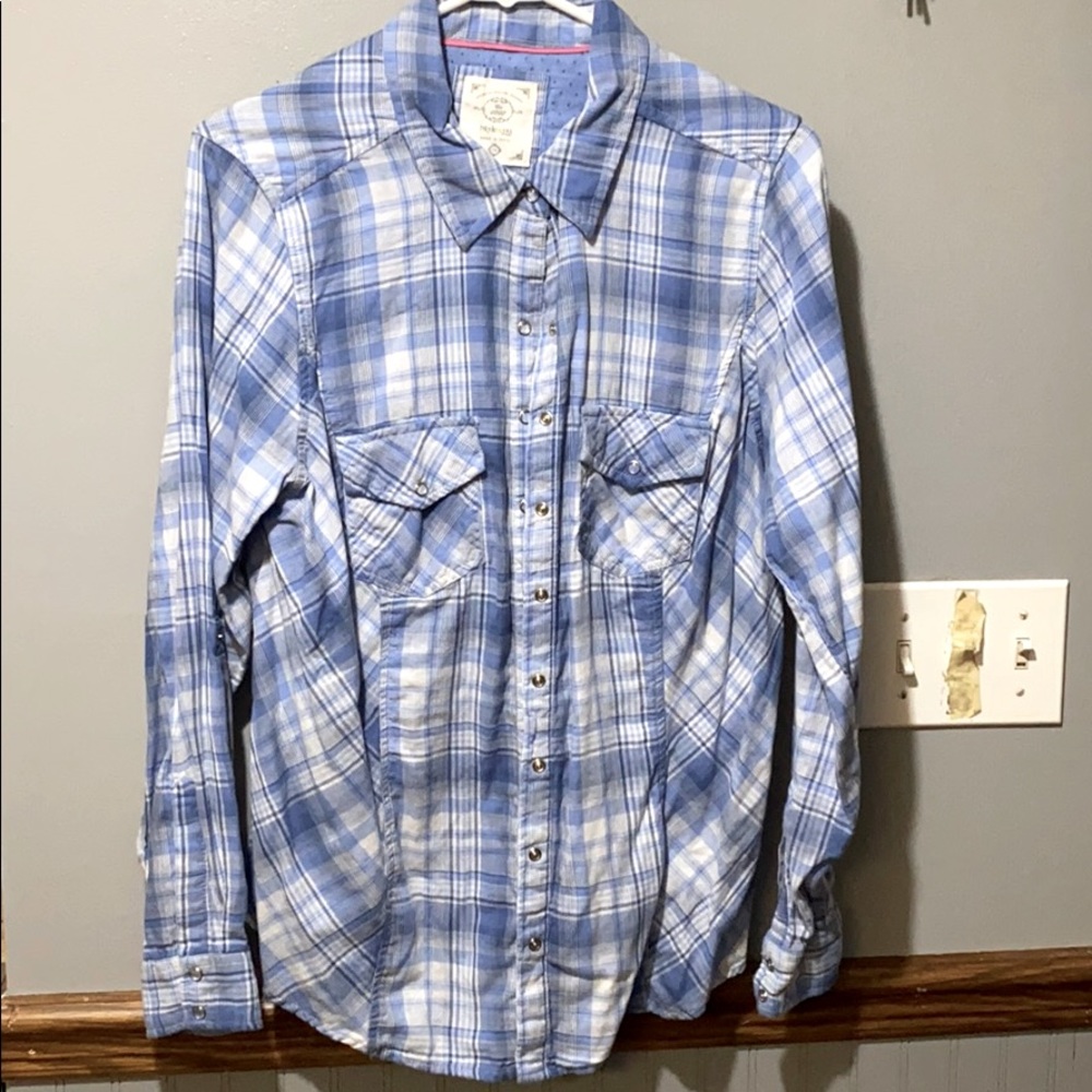Womens western shirt- size 1X style & co